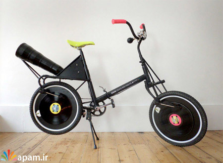 دوچرخه,آواز,دوچرخه ی آواز خوان,Bicycle, Plays, Vinyl ,Records,apam.ir