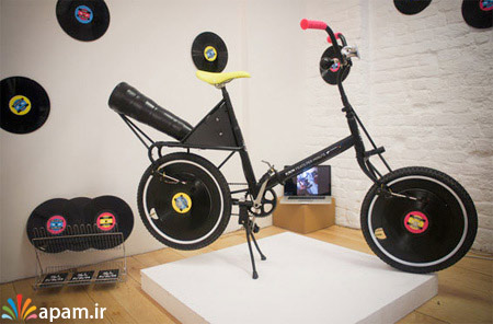 دوچرخه,آواز,دوچرخه ی آواز خوان,Bicycle, Plays, Vinyl ,Records,apam.ir