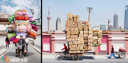 دوچرخه,دوچرخه های باربر,Cool, Photos, of Bicycle, Couriers,apam.ir