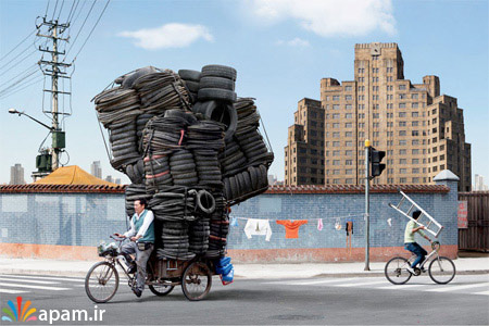 دوچرخه,دوچرخه های باربر,Cool, Photos, of Bicycle, Couriers,apam.ir