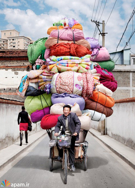 دوچرخه,دوچرخه های باربر,Cool, Photos, of Bicycle, Couriers,apam.ir