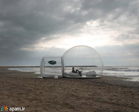 ایده های جالب,Transparent Camping Tent,apam.ir