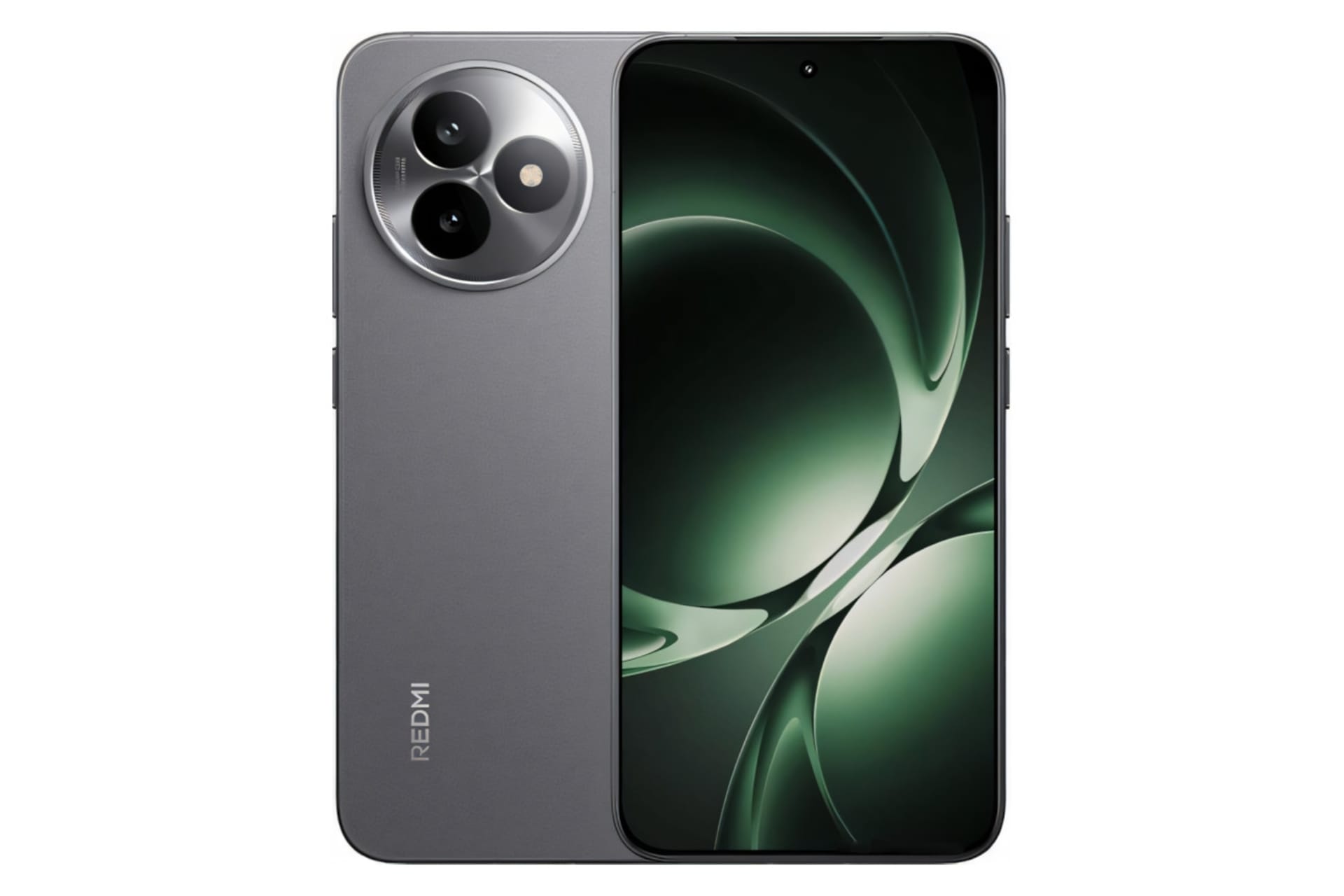 پنل جلو و پشت گوشی موبایل ردمی K80 اولترا شیائومی خاکستری تیره / Xiaomi Redmi K80 Ultra