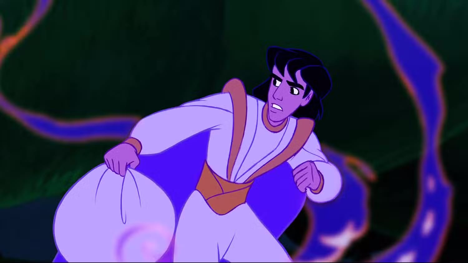 aladdin 1992 aladdin as prince ali looking confused نسخههای ترسناک و دو پارتی از «علاءالدین» دیزنی در راه است؛ جزئیات داستان و تاریخ انتشار - گیمفا