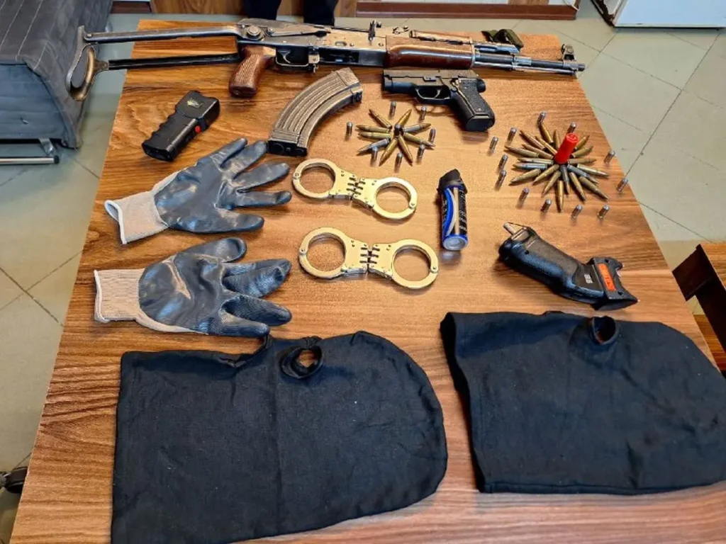 دستگیری فرد مسلح با تجهیزات کامل برای سرقت و شرارت