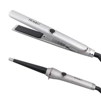 اتو و حالت دهنده ی مو حرفه ای رومئو مدل RM-5555 به همراه فر کننده مو