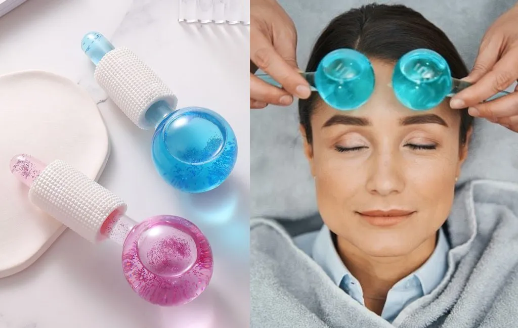 راز پوست شیشه ای کره ای ها فاش شد: با "توپ یخی" خداحافظی با مشکلات پوستی!