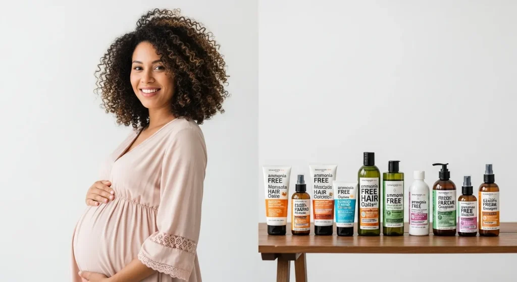 رنگ کردن مو در بارداری