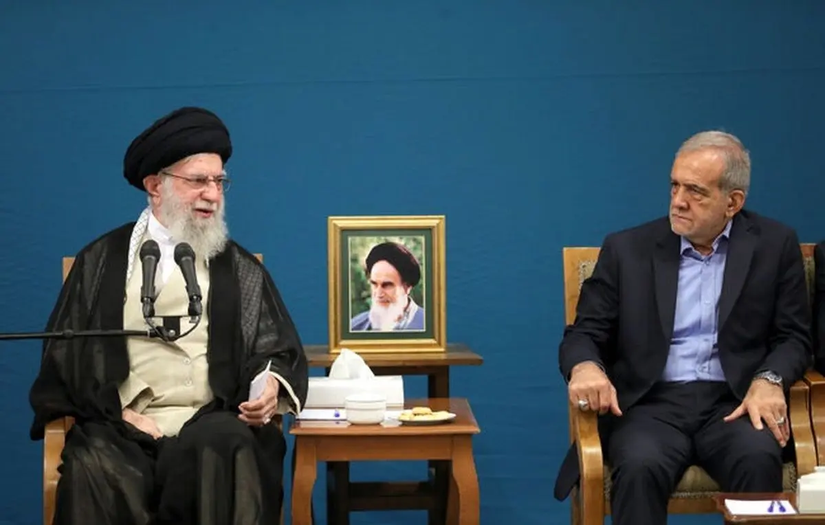 دیدار پزشکیان با رهبر انقلاب در آستانه سفر به نیویورک