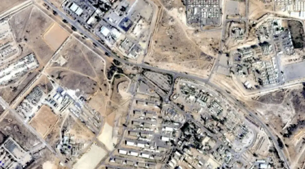 انتشار تصاویر ماهوارهای از محاصره شهر غزه توسط ارتش اسرائیل