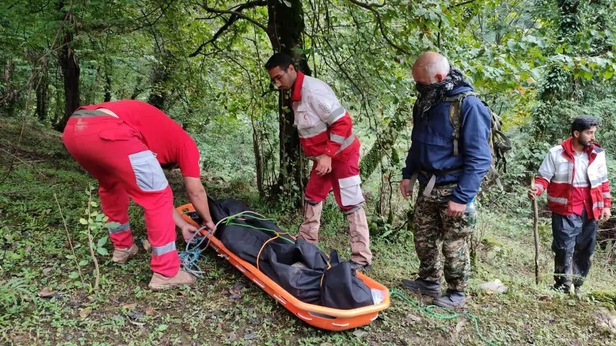 جسد فرد مفقودشده در جنگل‌های سوادکوه شمالی پیدا شد
