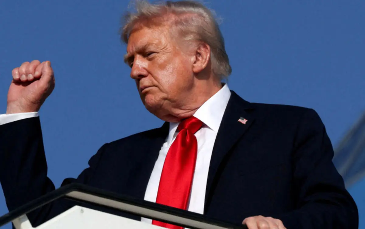 ترامپ وارد شرمالشیخ شد