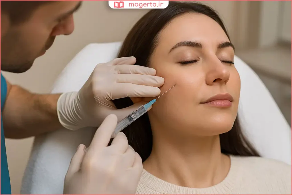 ژل گونه: کلید صورتی که زمان را فریب میدهد.