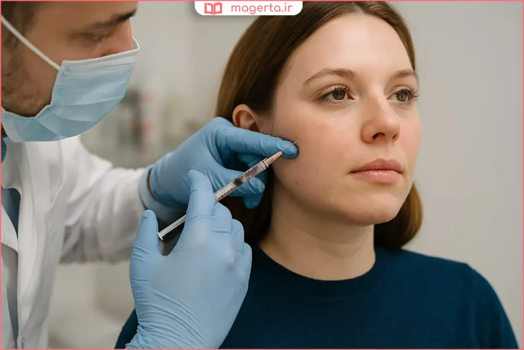 ژل گونه: کلید صورتی که زمان را فریب میدهد.