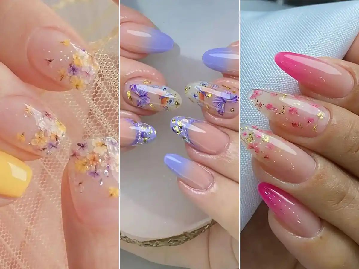 کاشت ناخن رنگ روشن خیره‌کننده و آسان برای زیبایی بی‌نظیر