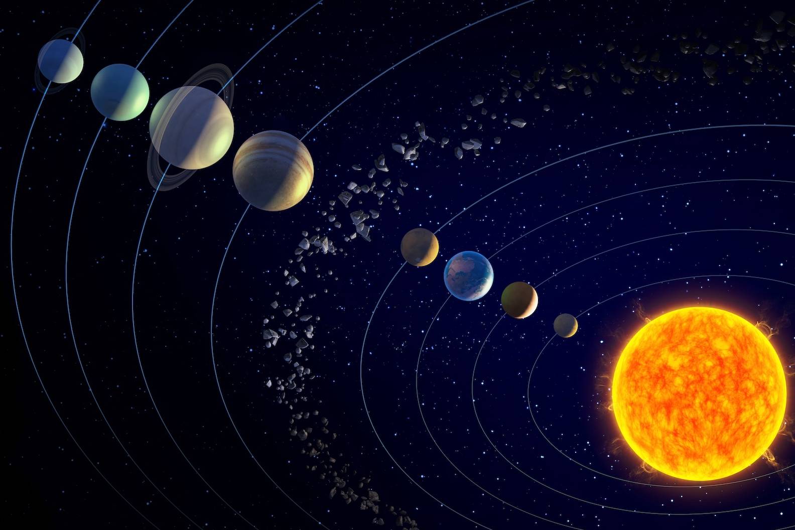 رازهای کیهانی: کدام سیاره نوزاد و کدام سیاره پدربزرگ منظومه شمسی است؟