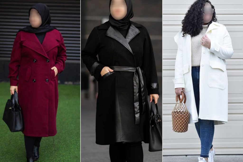 مانتو زمستانی برای افراد چاق با طراحی خیره‌کننده و راحت