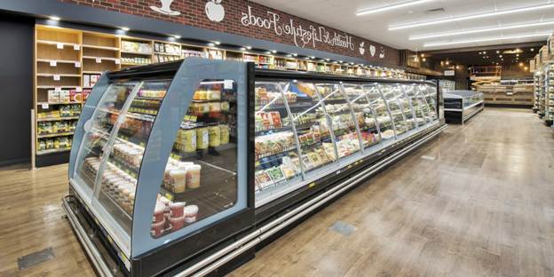 یخچال بدون درب مغازه