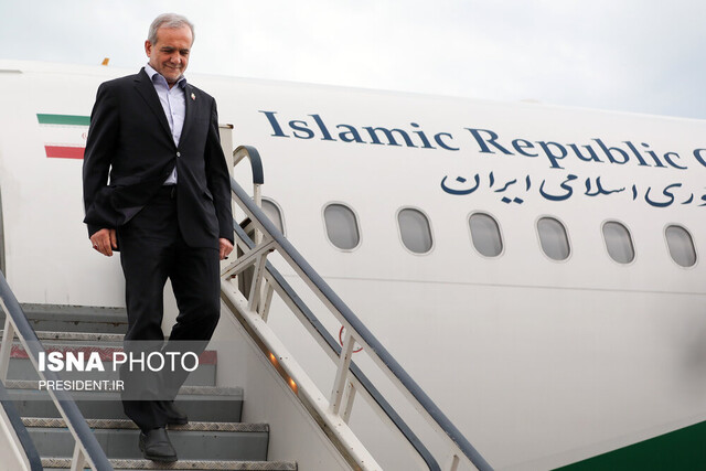 آغاز سفر وفاق: رئیس جمهور پزشکیان وارد سنندج، دروازه فرهنگ و توسعه کردستان شد