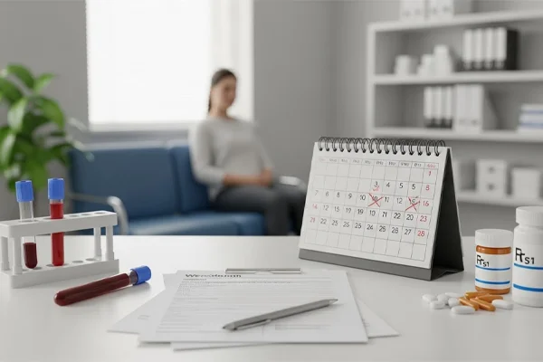 آمادگی قبل&zwnj;از آزمایش خون بارداری