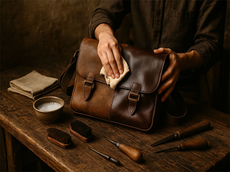 راز افزایش عمر کیف و کفش چرمی